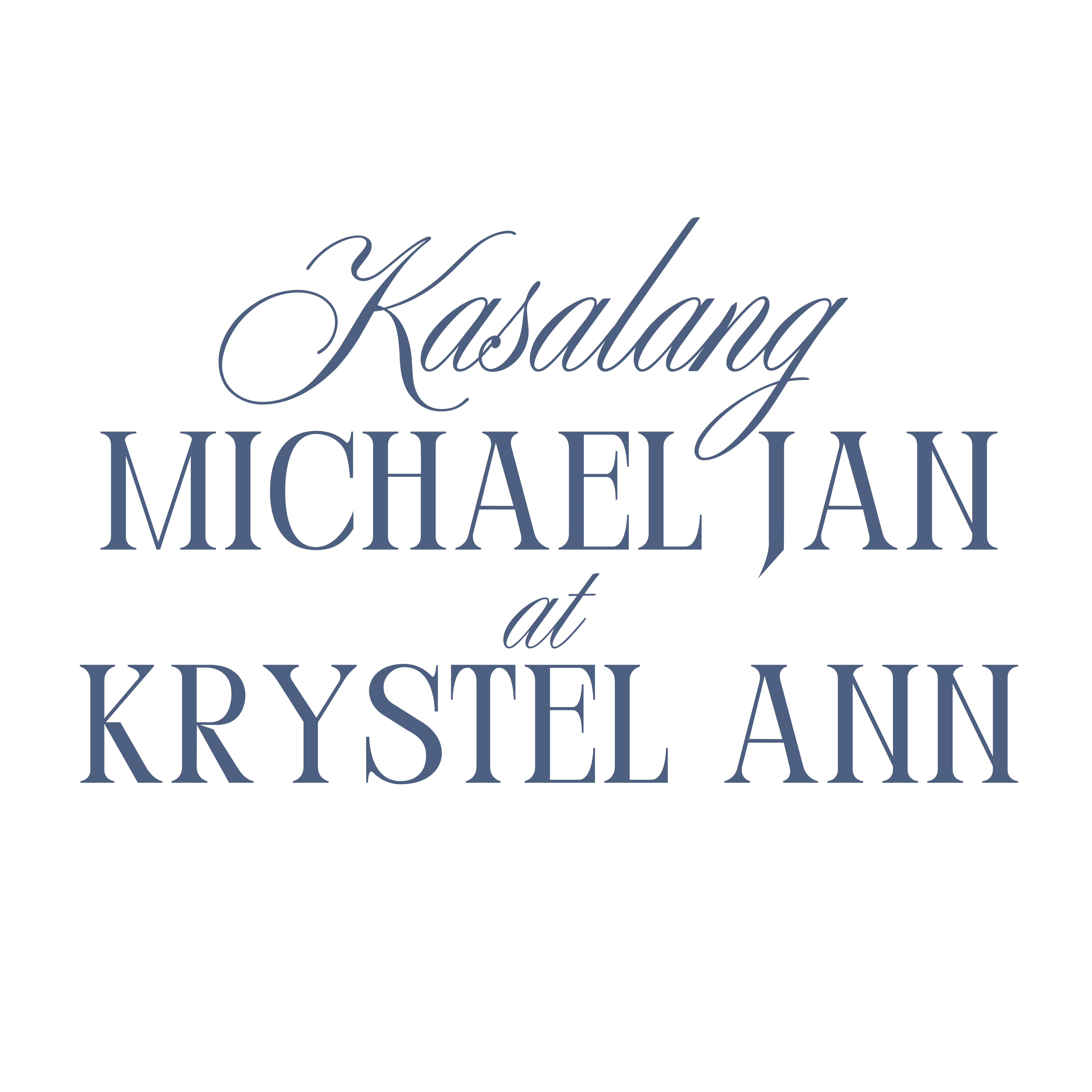 Kasalang Michael Jan at Krystel Ann